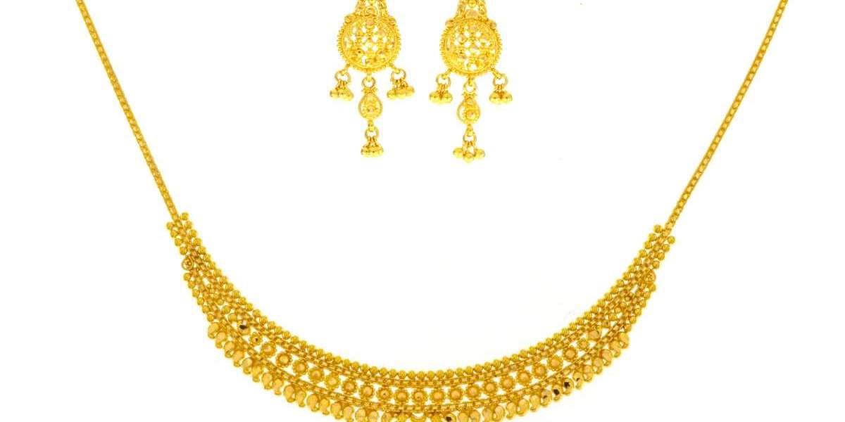 Radiant Elegance: Exploring the Splendor of 22ct Gold Necklace Sets